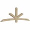 Ekena Millwork Alberta Rough Sawn Timber Gable Bracket, Douglas Fir, 96"W x 32"H x 4"D x 4"F, 8/12 Pitch GBW096X32X0404ALB00RDF - alternate 2